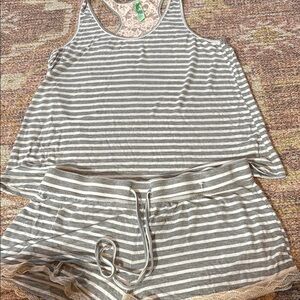 Honeydew women’s pajamas tank size XL shorts size L